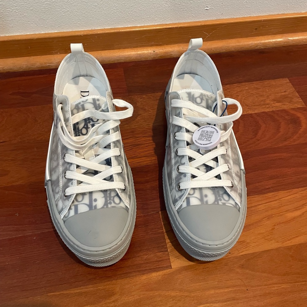 Dior B23 White/Grey/Navy Size 12 Men’s (EU45) - Picture 5 of 14